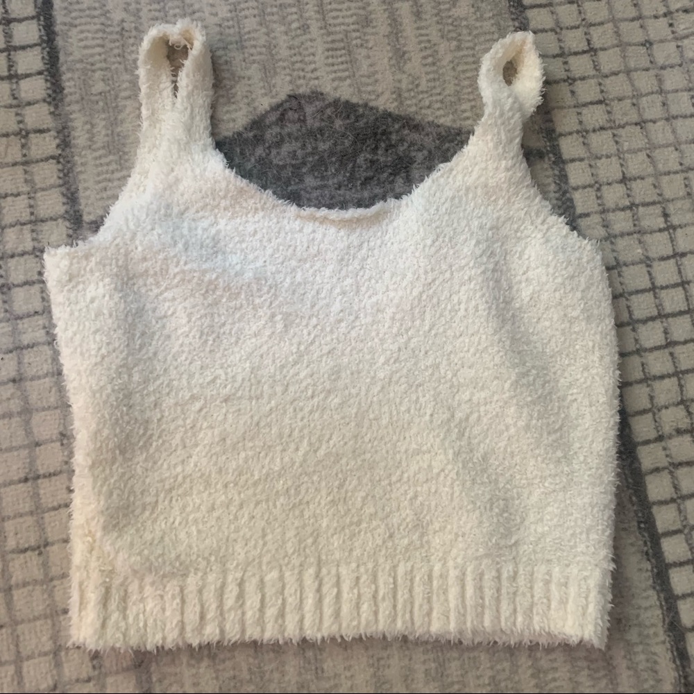 SKIMS COZY TOP IN BONE